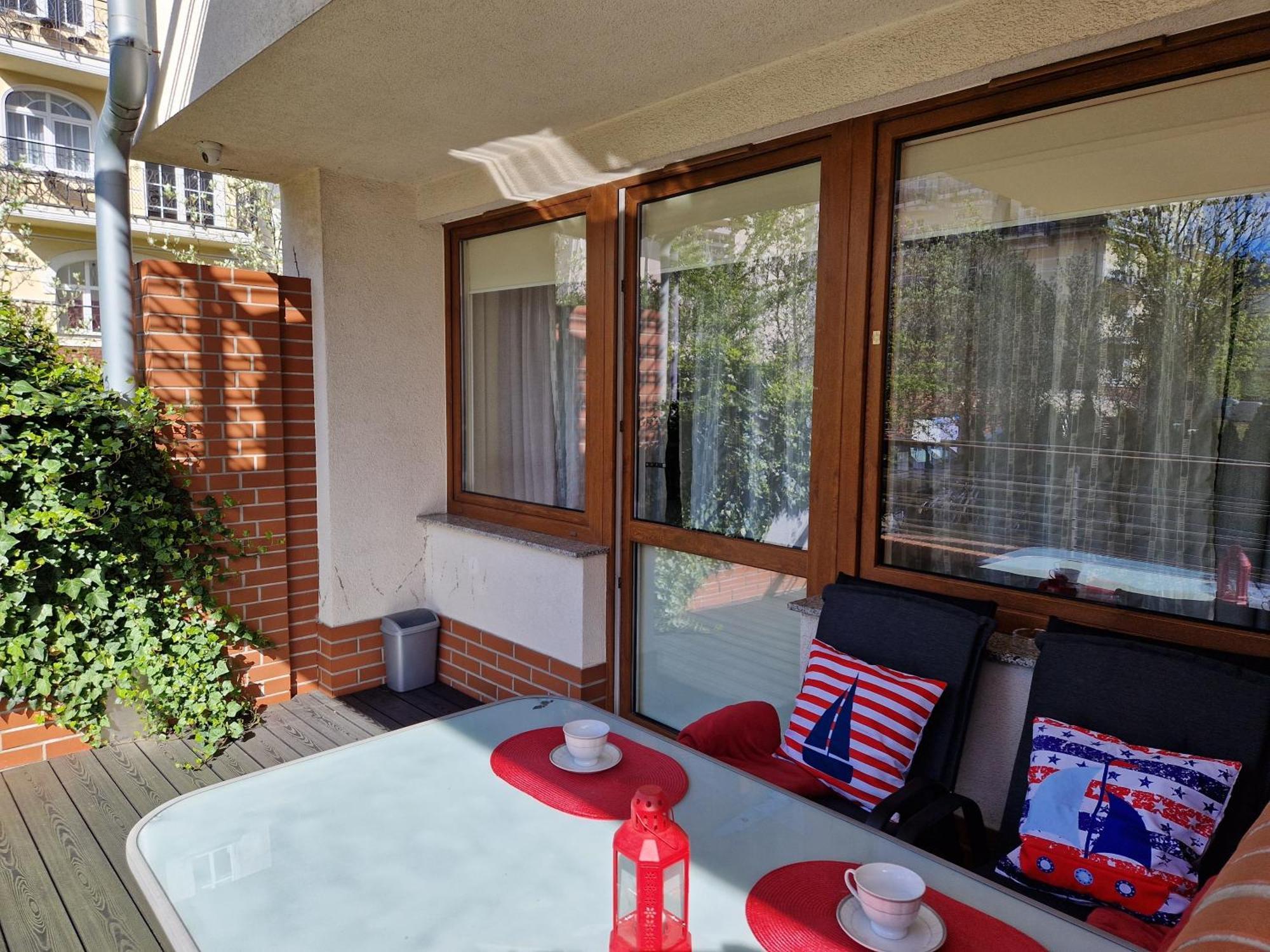 Apartament Trzy Pomosty Villa Mistral Świnoujście Exteriör bild