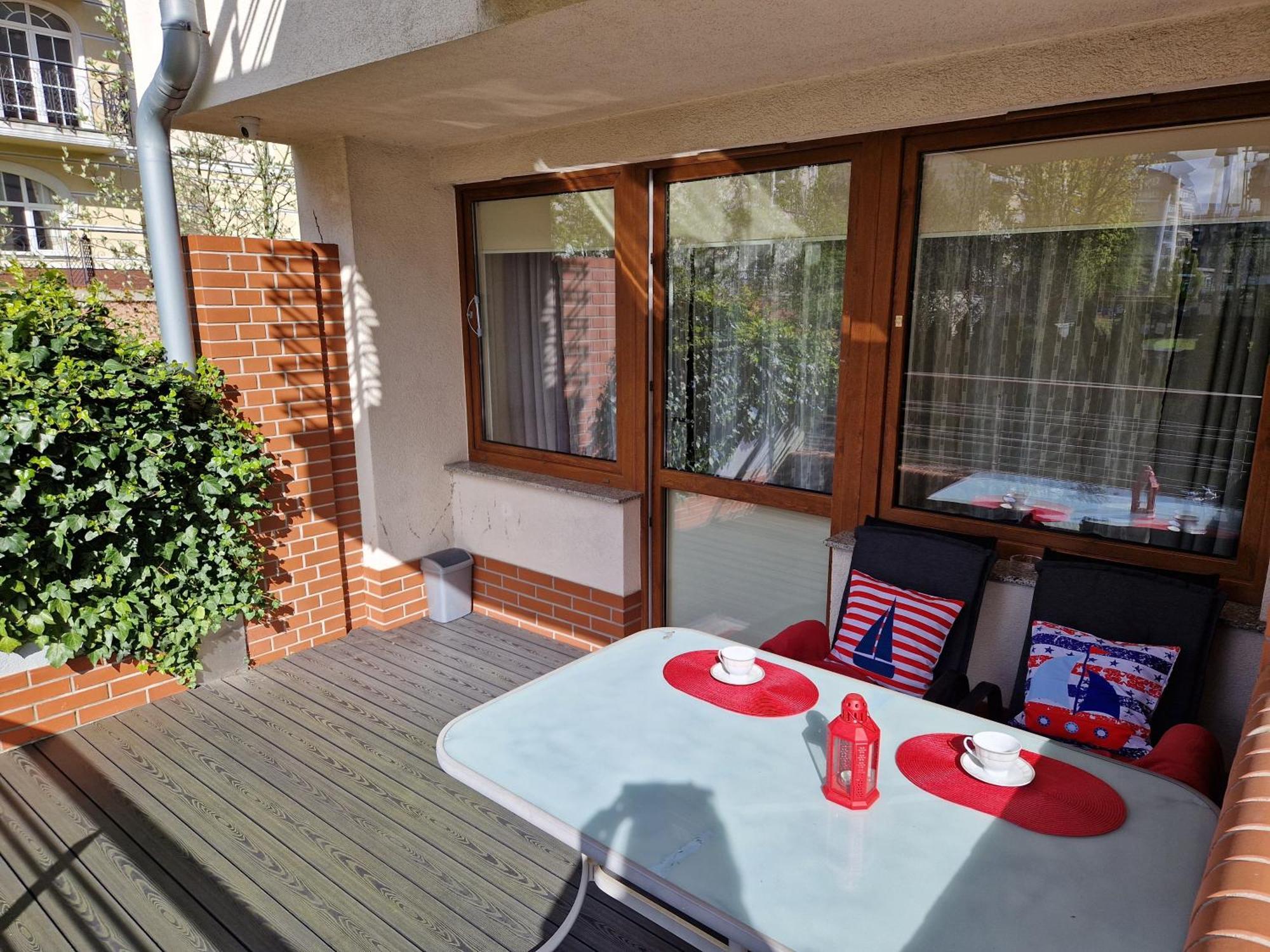 Apartament Trzy Pomosty Villa Mistral Świnoujście Exteriör bild